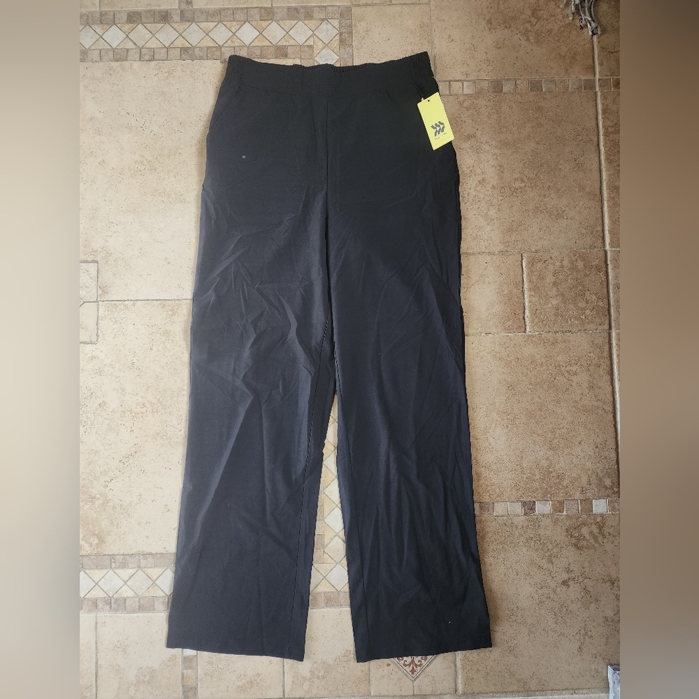 all in motion Black Track Pants Joggers
